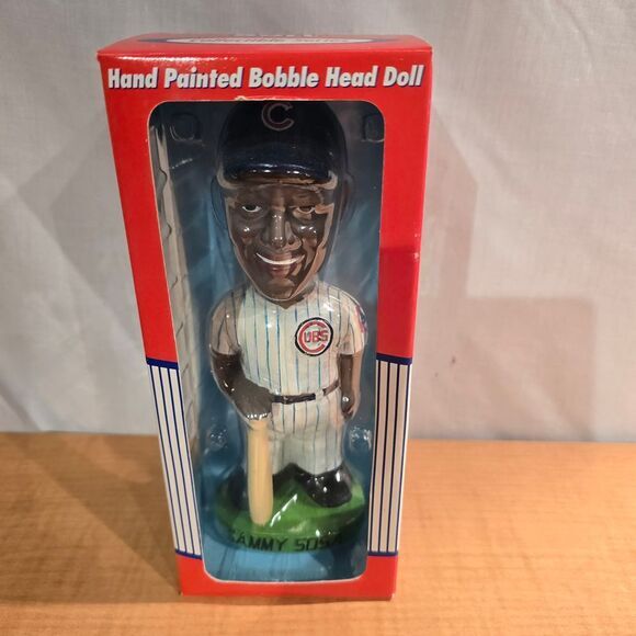 VTG Sammy Sosa Genuine Merchandise Bobble Head MLB Players Choice Bobble Dobbles - Picture 1 of 5